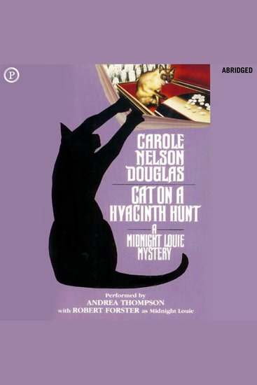 Cat on a Hyacinth Hunt - A Midnight Louie Mystery - cover