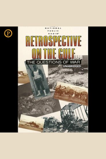Retrospective on the Gulf - The Questions of War - cover