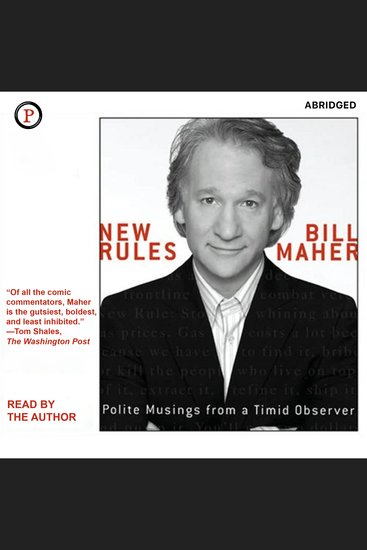 New Rules - Polite Musings from a Timid Observer - cover