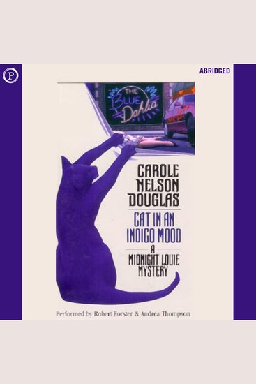 Cat in an Indigo Mood - A Midnight Louie Mystery - cover