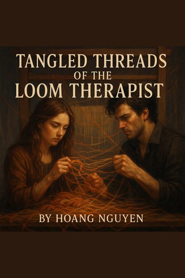 Tangled Threads of the Loom Therapist: A Therapist's Unwoven Thread with the Thread Puller in the Fabric of Psyche - Unwoven in Fiber Whispers and Pulled Strands a Thread That Unravels a Twisted Weave of Entangled Emotions - cover