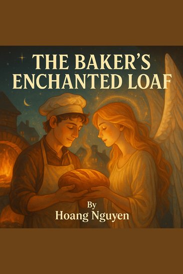 Baker's Enchanted Loaf The: A Village Baker's Sweet Surrender to the Celestial Messenger in the Hearth of Dawn - Kneaded in Flour Dust and Star-Dusted Wings a Surrender That Rises Like Bread in the Warmth of Forbidden Light - cover