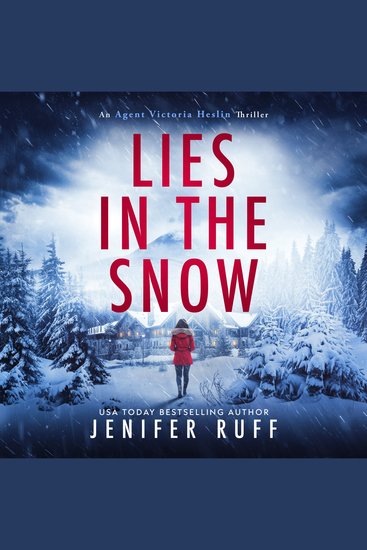 Lies in the snow - cover