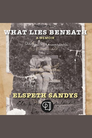 What Lies Beneath - cover