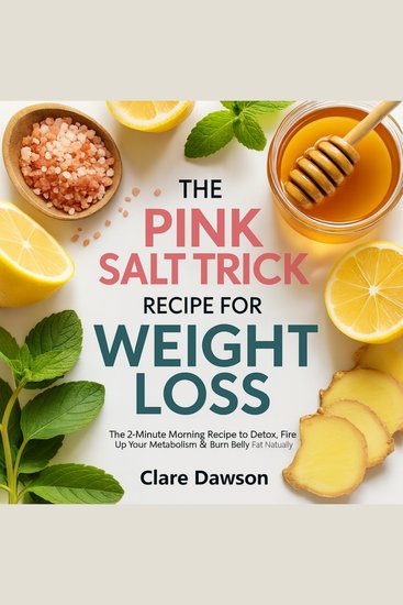 The Pink Salt Trick for Weight Loss - The 2-Minute Morning Recipe to Detox Fire Up Your Metabolism & Burn Belly Fat Naturally - cover