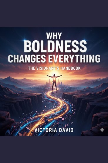 Why Boldness Changes Everything - The Visionary’s Handbook - cover