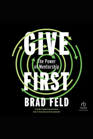 Give First - The Power of Mentorship - cover
