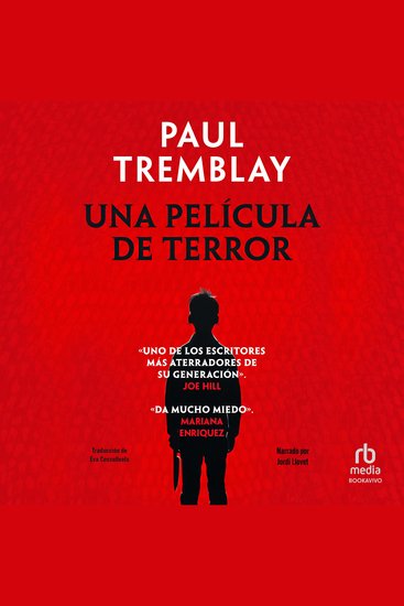 Una película de terror - cover
