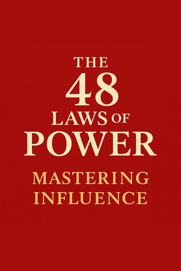 48 Laws of Power The: Mastering Influence - cover