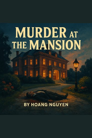 Murder at the Mansion: A Cozy Mystery of Old Money and New Scandals - Behind every great fortune lies a great crime - cover