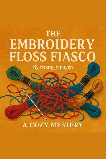 Embroidery Floss Fiasco The: A Cozy Mystery of Stranded Secrets and a Tangled Tale - Some threads hold secrets tighter than stitches - cover