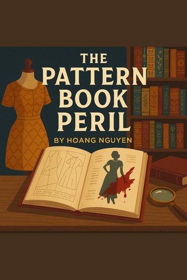 Pattern Book Peril The: A Cozy Mystery of Printed Problems and a Bound Blunder - Some patterns are meant to be followed others to be investigated - cover
