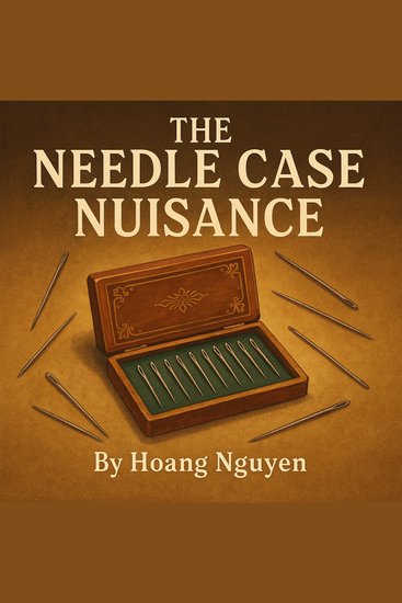 Needle Case Nuisance The: A Cozy Mystery of Pointed Problems and a Sharp Solution - Some cases are meant to be opened others to reveal sharp truths - cover