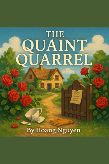 Quaint Quarrel The: A Cozy Mystery of Village Vibes and Vicious Vendettas - In a perfect village even the roses have thorns - cover