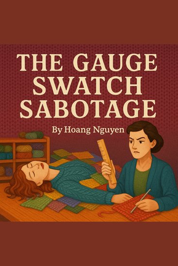 Gauge Swatch Sabotage The: A Cozy Mystery of Measured Misdeeds and a Tested Truth - Some measurements are off by more than just a stitch - cover