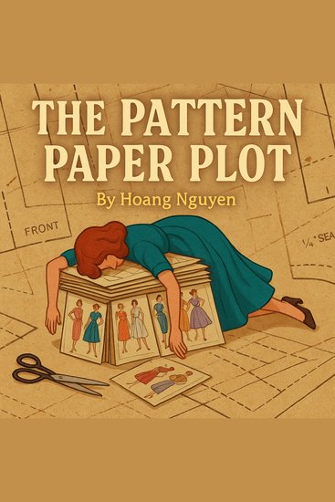 Pattern Paper Plot The: A Cozy Mystery of Traced Troubles and a Cut-Out Crime - Some patterns are meant to be followed others to be torn apart - cover