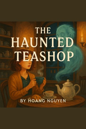 Haunted Teashop The: A Cozy Mystery of Steamy Scandal and Ghostly Guests - When the tea gets cold the ghosts get talking and the secrets start brewing - cover