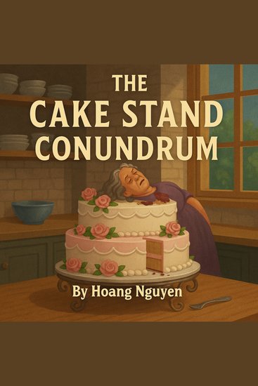Cake Stand Conundrum The: A Cozy Mystery of Layered Lies and a Frosted Fiend - Some layers hide bitter secrets - cover