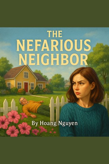 Nefarious Neighbor The: A Cozy Mystery of Picket Fences and Poisoned Petunias - Good fences make good neighbors but bad neighbors make great suspects - cover