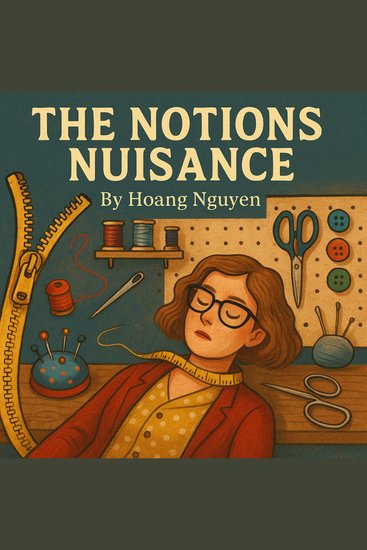 Notions Nuisance The: A Cozy Mystery of Crafty Crimes and a Zippered Zeal - Some fastenings conceal more than fabric - cover
