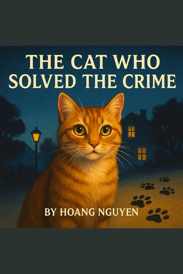 Cat Who Solved the Crime The: A Cozy Mystery of a Feline Sleuth and a Purrfect Alibi - Nine lives one mystery and a trail of paw prints - cover