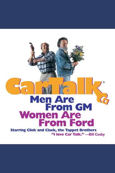 Car Talk: Men Are from GM Women Are from Ford - cover