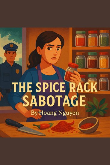 Spice Rack Sabotage The: A Cozy Mystery of Seasoned Suspicious and a Salty Solution - Some flavors are to die for - cover
