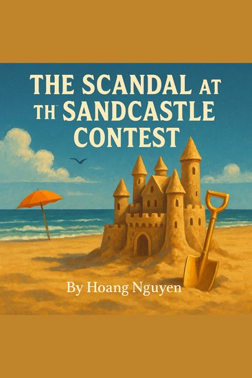 Scandal at the Sandcastle Contest The: A Cozy Mystery of Beachside Blunders and Buried Secrets - Some castles are built on sand and some secrets are buried beneath them - cover