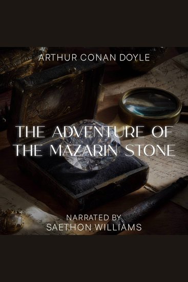 The Adventure of the Mazarin Stone - cover