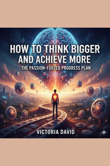 How to Think Bigger and Achieve More - The Passion-Fueled Progress Plan - cover