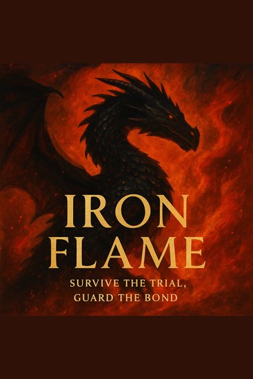Iron Flame - Survive the Trial Guard the Bond - cover