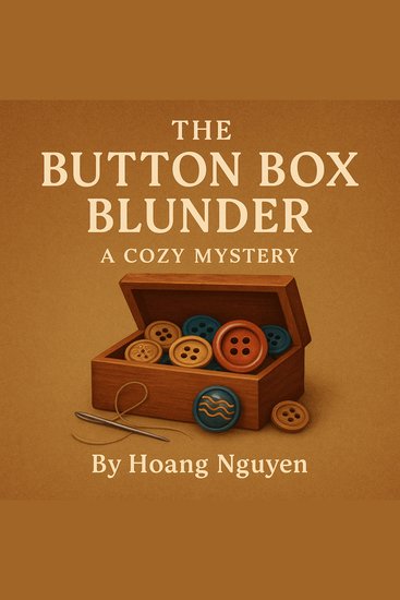 Button Box Blunder The: A Cozy Mystery of Fastened Facts and a Snapped Shank - Some buttons are better left un-pressed - cover