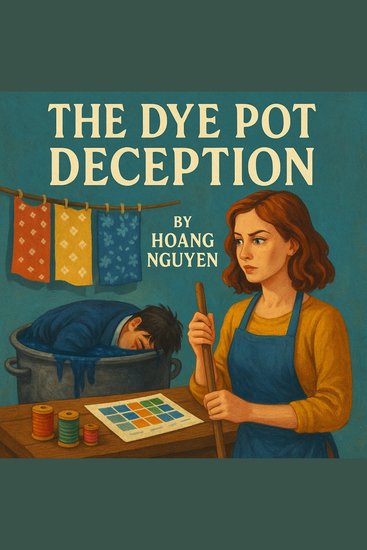 Dye Pot Deception The: A Cozy Mystery of Colored Clues and a Vat of Villainy - Some colors run others reveal the truth - cover
