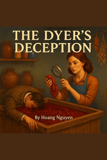 Dyer's Deception The: A Cozy Mystery of Colored Crimes and a Vat of Villainy - Some dyes run deep others run deadly - cover