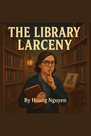 Library Larceny The: A Cozy Mystery of Silent Stacks and Shushing Suspects - When the Dewey Decimal system becomes a code for crime - cover