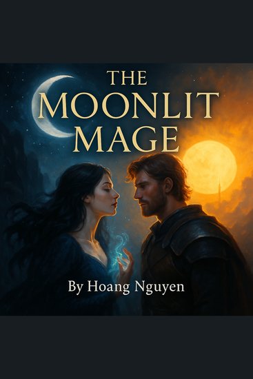 Moonlit Mage The: A Romantasy of Nocturnal Spells and Daylight Desires - Some magic only works in the dark and some loves only bloom at night - cover