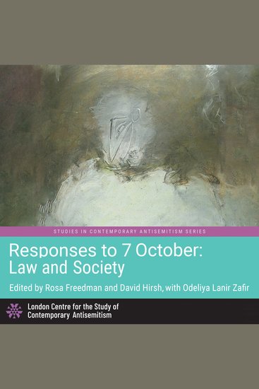 Responses to 7 October: Law and Society - cover