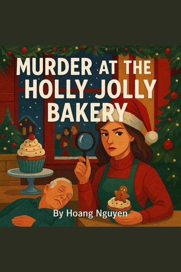 Murder at the Holly Jolly Bakery: A Cozy Mystery of Cupcakes Carols and Conspiracies - The frosting was sweet but the killer was bitter - cover