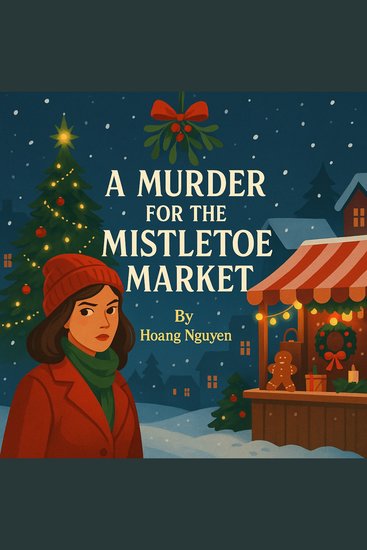 Murder for the Mistletoe Market A: A Cozy Mystery of Holiday Cheer Hidden Motives and a Christmas Crime - When the town's biggest holiday supporter turns up dead the Christmas spirit isn't the only thing that's frozen - cover