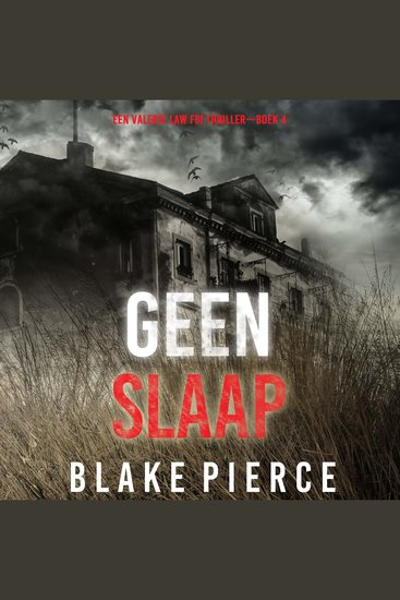 Geen Slaap (Een Valerie Law FBI Thriller—Boek 4) - Digitaal voorgelezen door een electronisch gegenereerde stem - cover