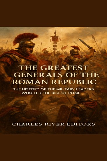 Greatest Generals of the Roman Republic The: The History of the Military Leaders Who Led the Rise of Rome - cover