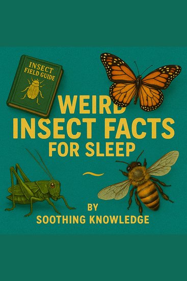 Weird Insect Facts for Sleep - cover