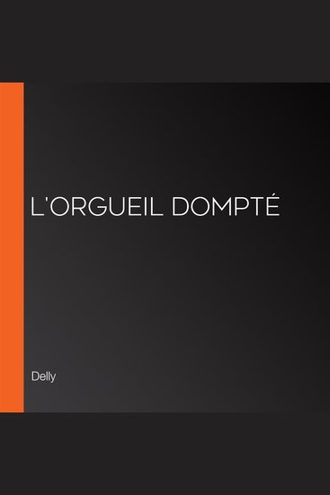 L'Orgueil dompté - cover