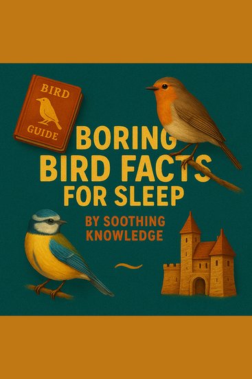 Boring Bird Facts for Sleep - cover