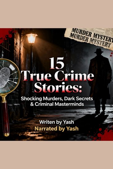 15 True Crime Stories: Shocking Murders Dark Secrets & Criminal Masterminds - cover