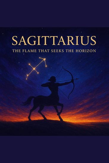 Sagittarius - The Flame That Seeks The Horizon - cover