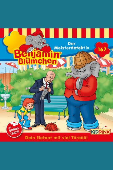 Benjamin Blümchen Folge 167: Der Meisterdetektiv - cover