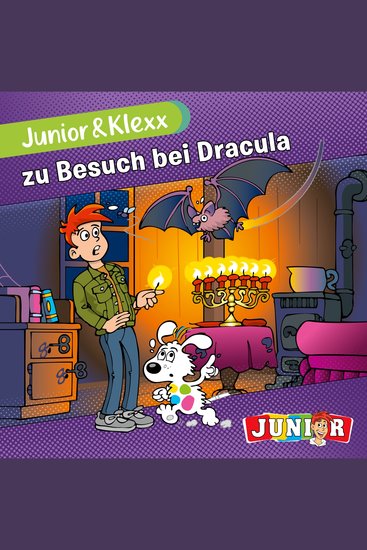 Junior & Klexx Band 5: Junior & Klexx zu Besuch bei Dracula (Ungekürzt) - cover