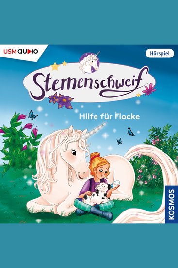 Sternenschweif Teil 74: Hilfe für Flocke (ungekürzt) - cover