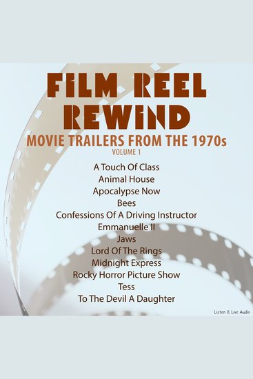 Film Reel Rewind: Movie Trailers from the 1970s Volume 1 - cover